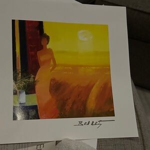 Elle Sunset Silhouette in Yellow and Orange